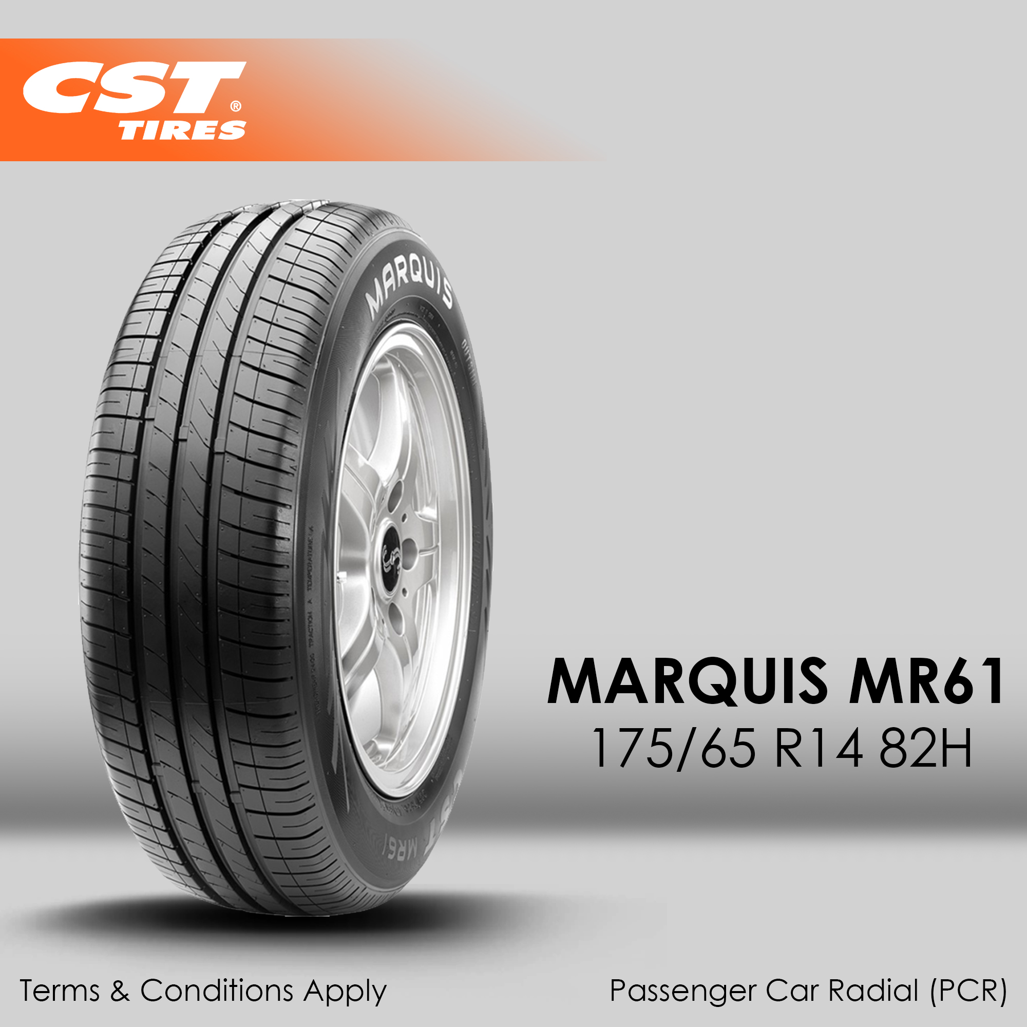 CST Marquis MR61 175/65 R14 82H Passenger Car Tire | Lazada PH