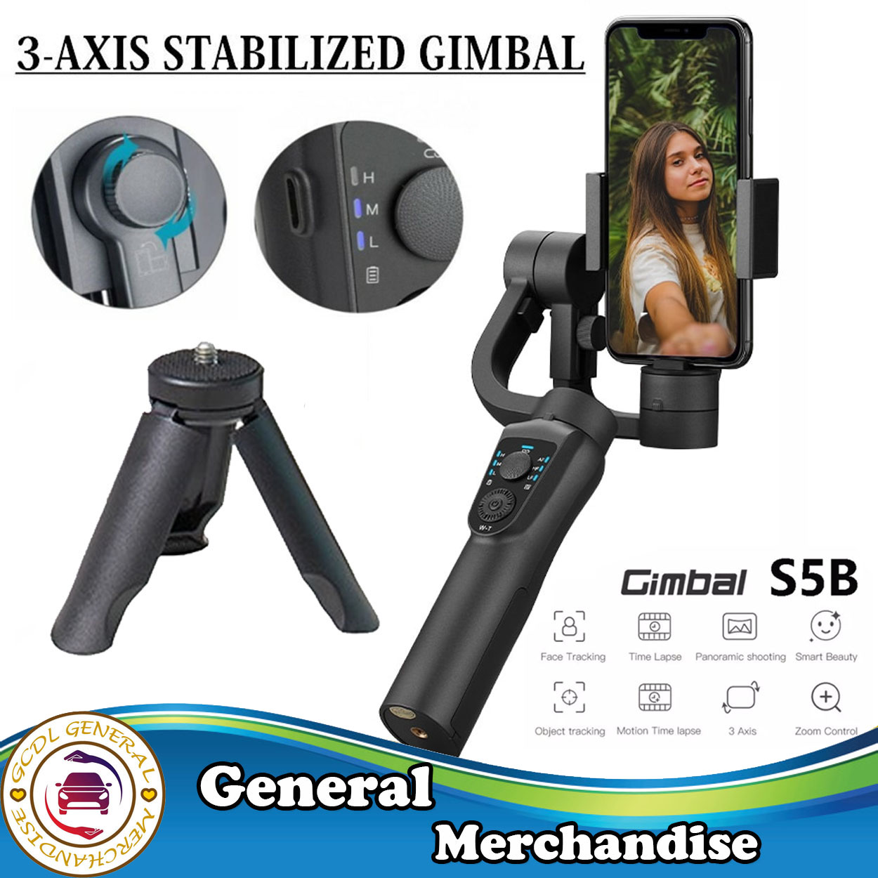 cheap s5b stabilized handheld mobile gimbal