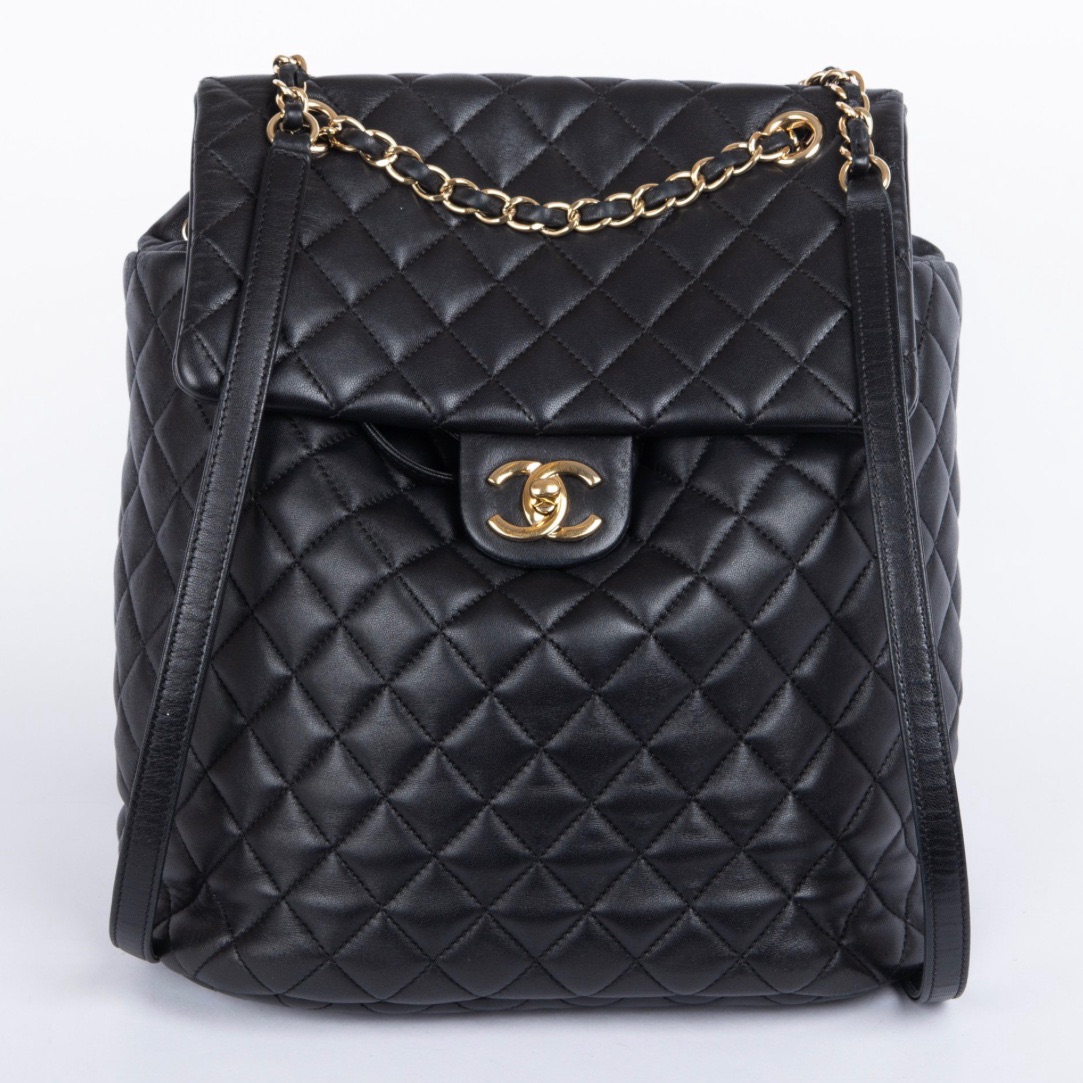 chanel lambskin backpack