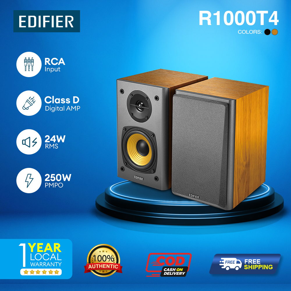 Edifier R1000T4 Wood Multimedia Speaker Sound Home