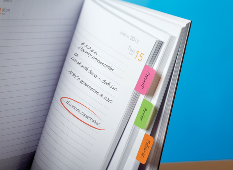3M Removable indicator label 683-9CF/6CF/5CF color pagination label memo pad sticky notes 3M post-it sample price