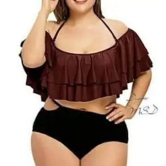 lazada swimsuit plus size