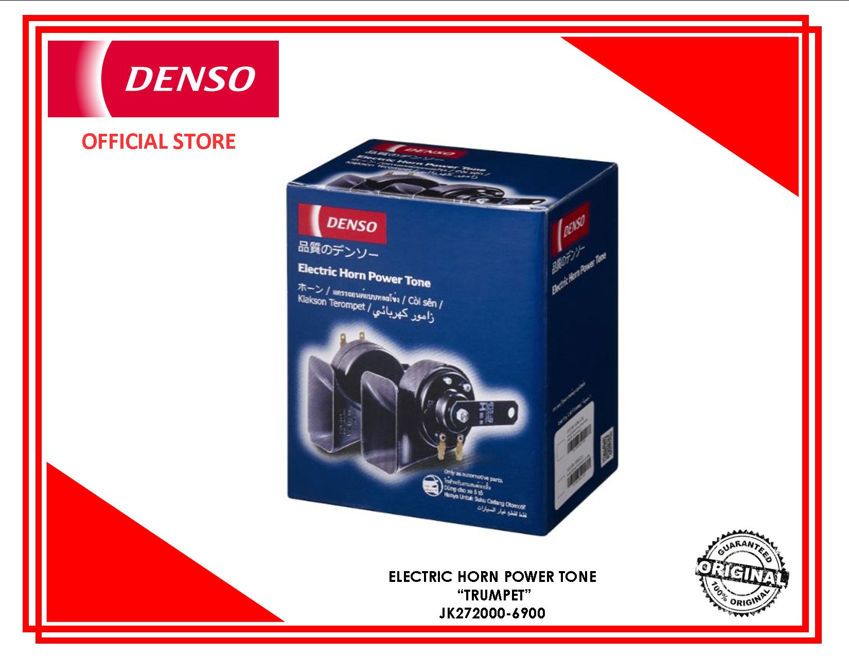 DENSO Horn Electric Power Tone "Trumpet" 12 Volts Set Lazada PH