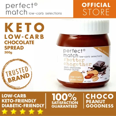 PerfectMatch Low-carb l Keto Chocolate Spread l Betterchogether 300g l Sugarfree