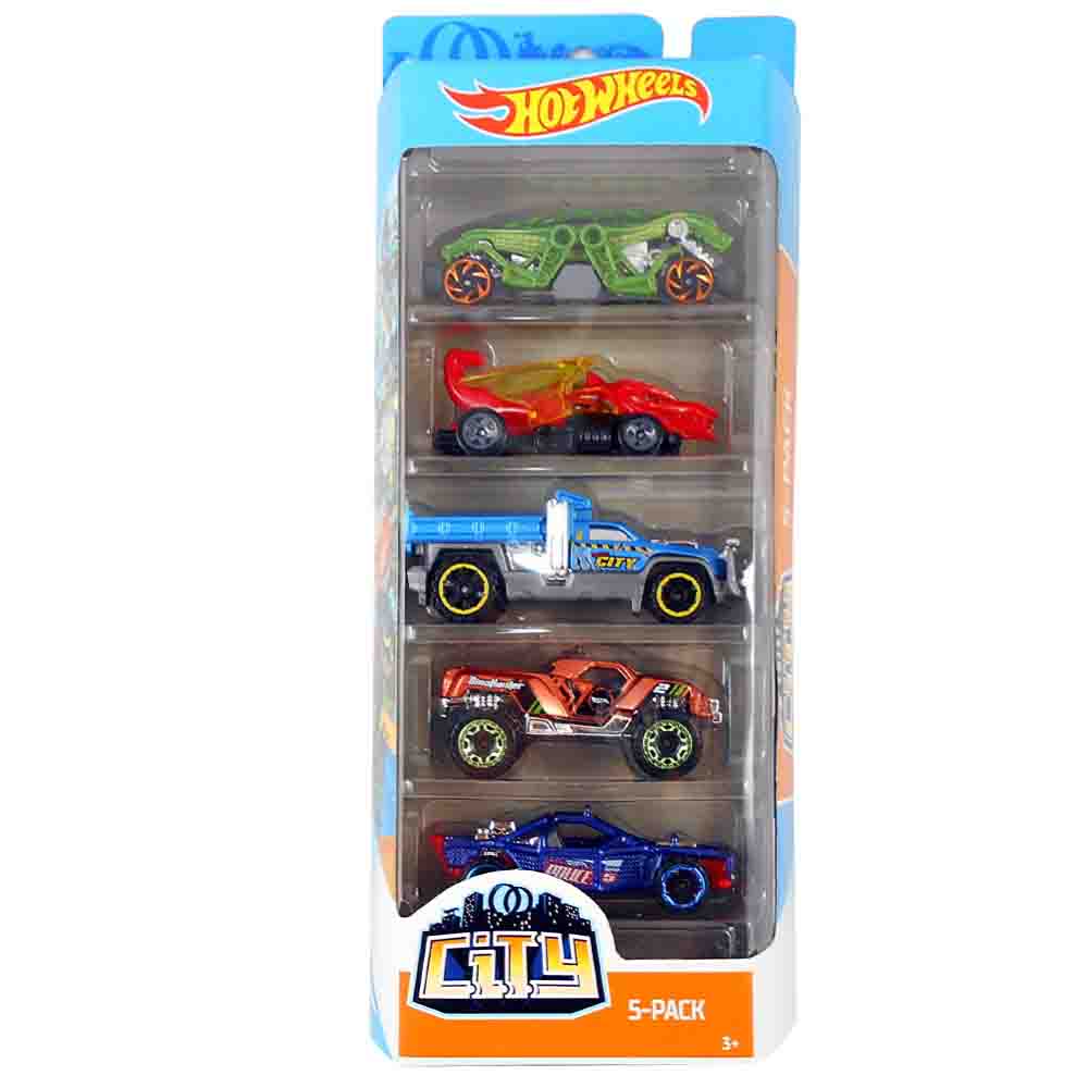 hot wheels car set of 5