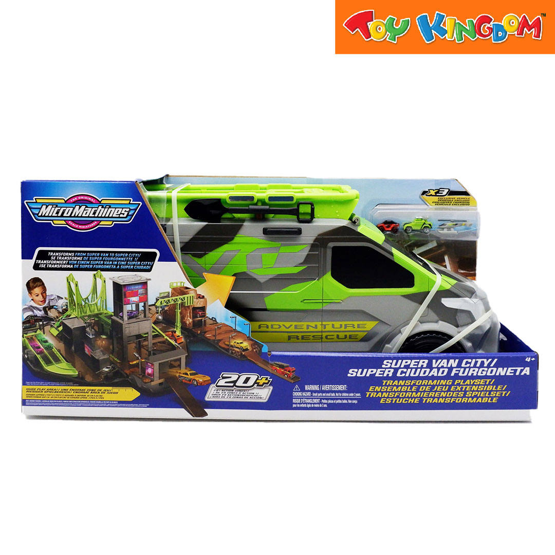 Micro Machines Super Van City Playset Lazada PH