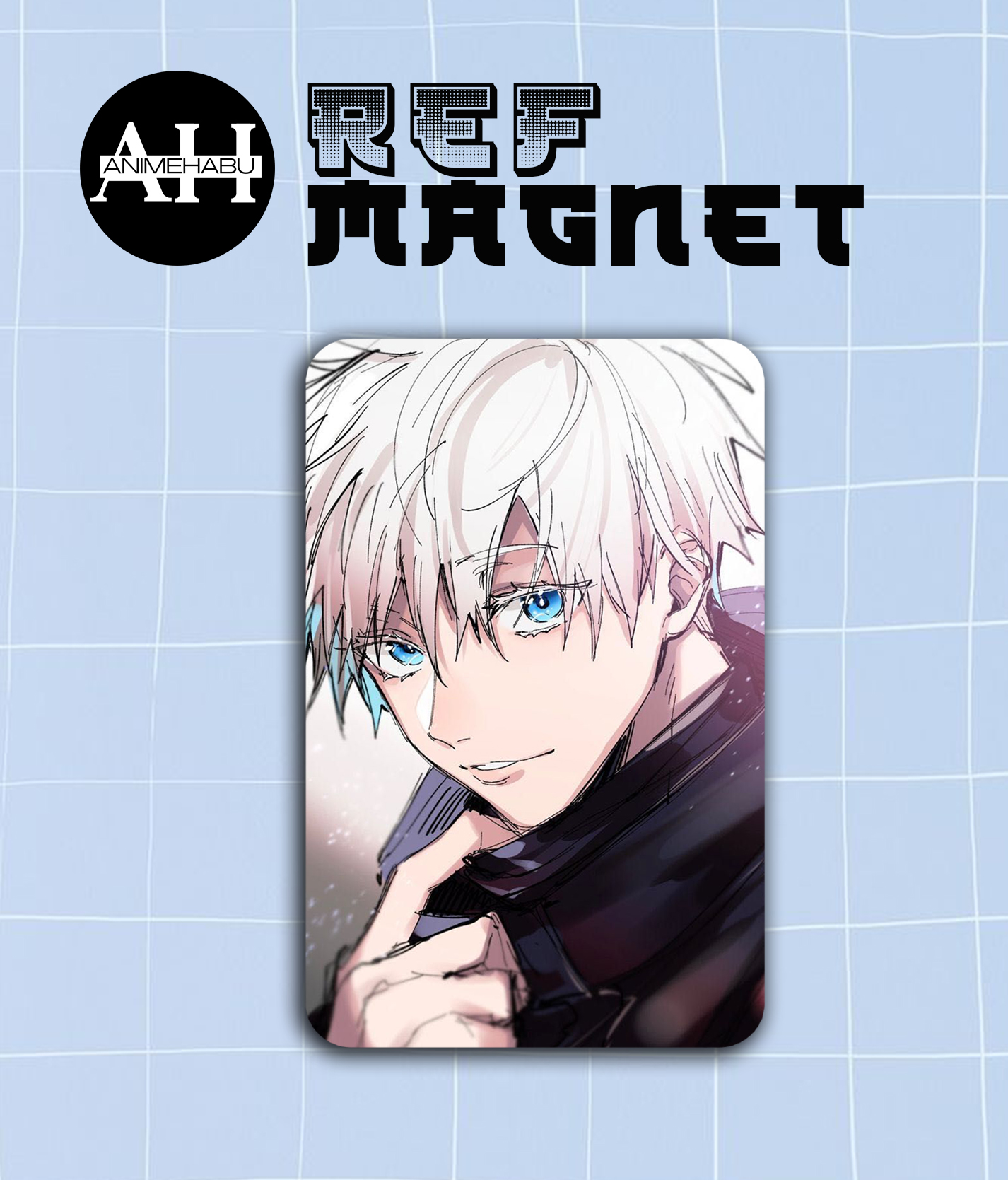 Anime Fridge Magnets | Anime Merchandise | Redwolf