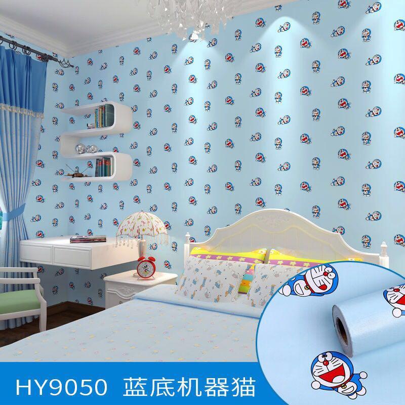 DORAEMON WALLPAPER Self-adhesive new design Wallpaper Waterproof Pvc With  Glue Wall Stickers Renovation Background Sticker For Home Bedroom Living  Room | Lazada PH