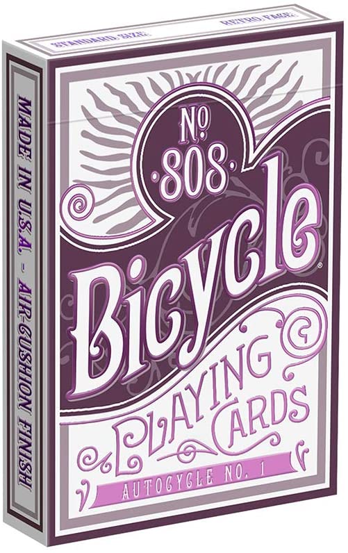 Bicycle Autocycle No. 1 Purple Playing Cards Lazada PH