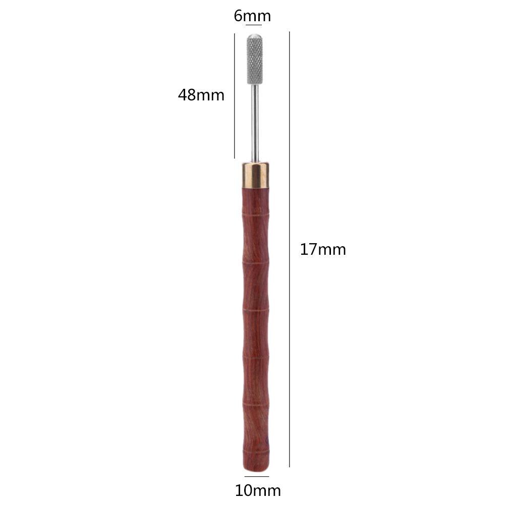 Leather Edge Paint Craft Tools Dye Permanent Brass Head Edge Oil Gluing Dye  Pen Edge Roller Applicator Tool for Leather DIY