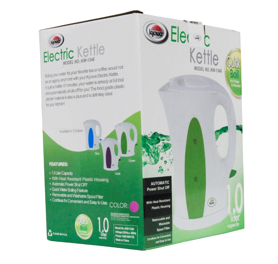 Kyowa by Winland Liter Liter Quick Boil Electric Kettle Water Heater