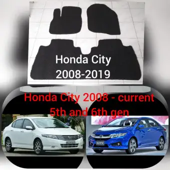 2008 2020 Honda City 5th 6th 7thgen Nomad Rubber Car Mat With