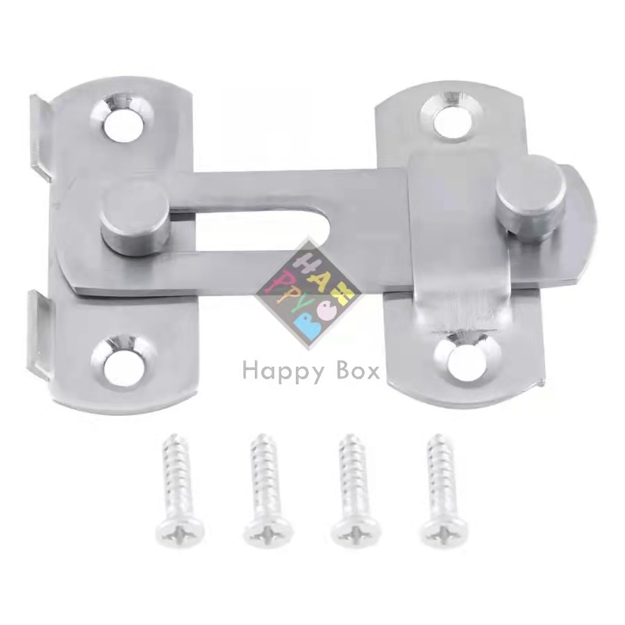 Door Latch Stainless Steel Gate Sliding Lock House Window Drawer Safety Buckle WD0257 MR. HE
