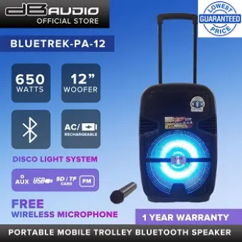 db audio trolley speaker