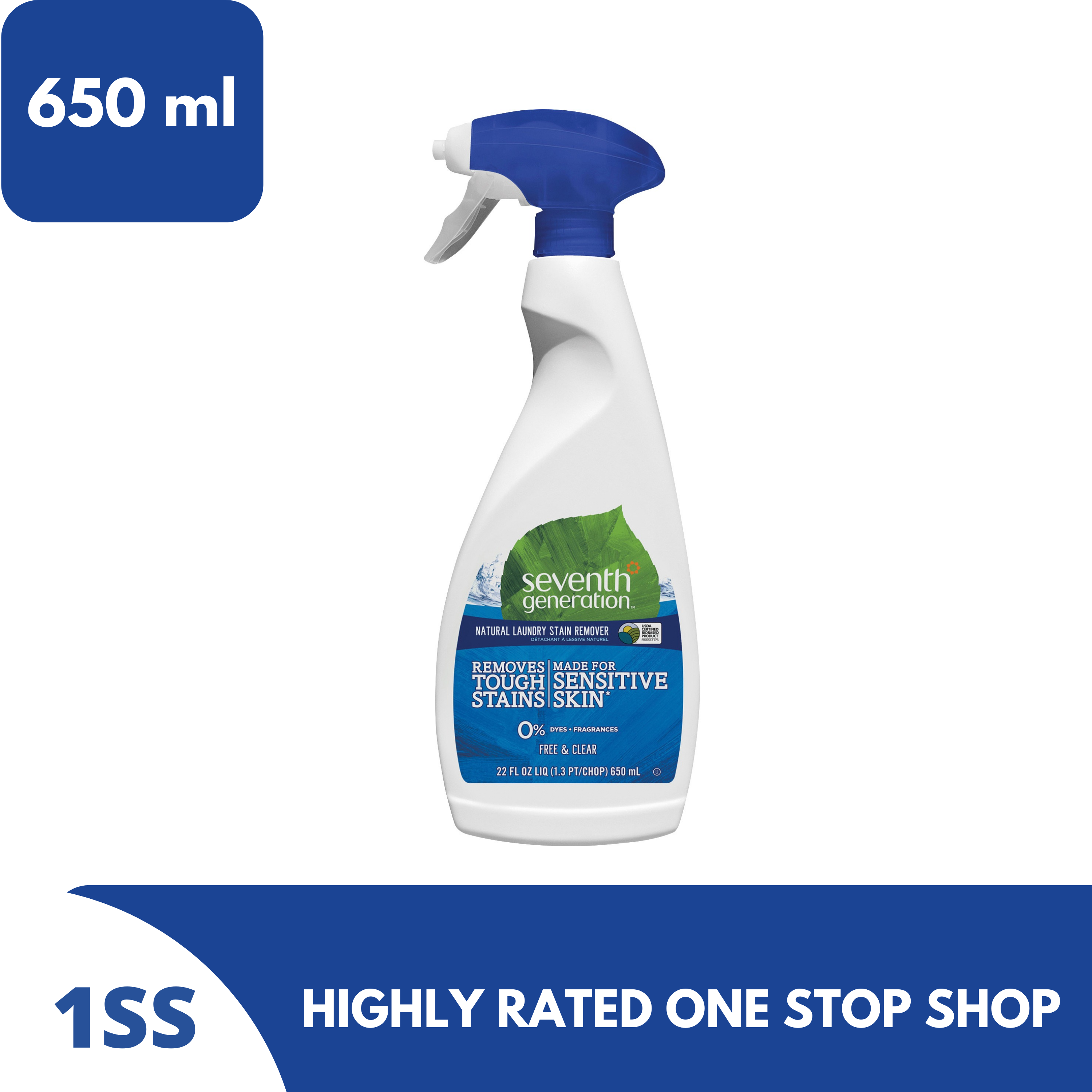 Seventh Generation Natural Laundry Stain Remover, 650ml Lazada PH