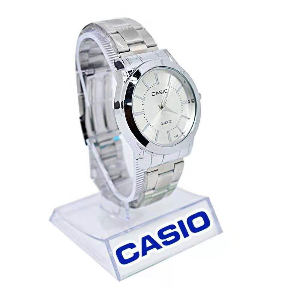 casio watch price silver