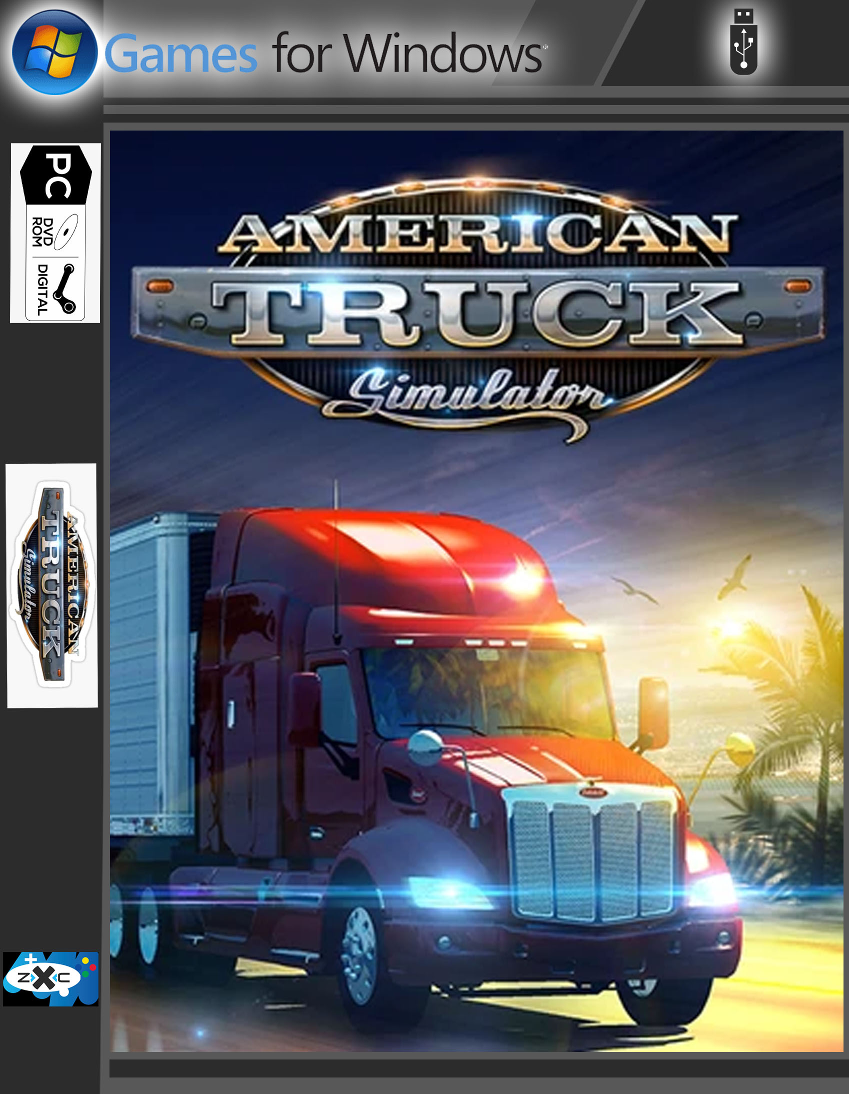 American Truck Simulator Laptop And PC Game Windows Game Installer 