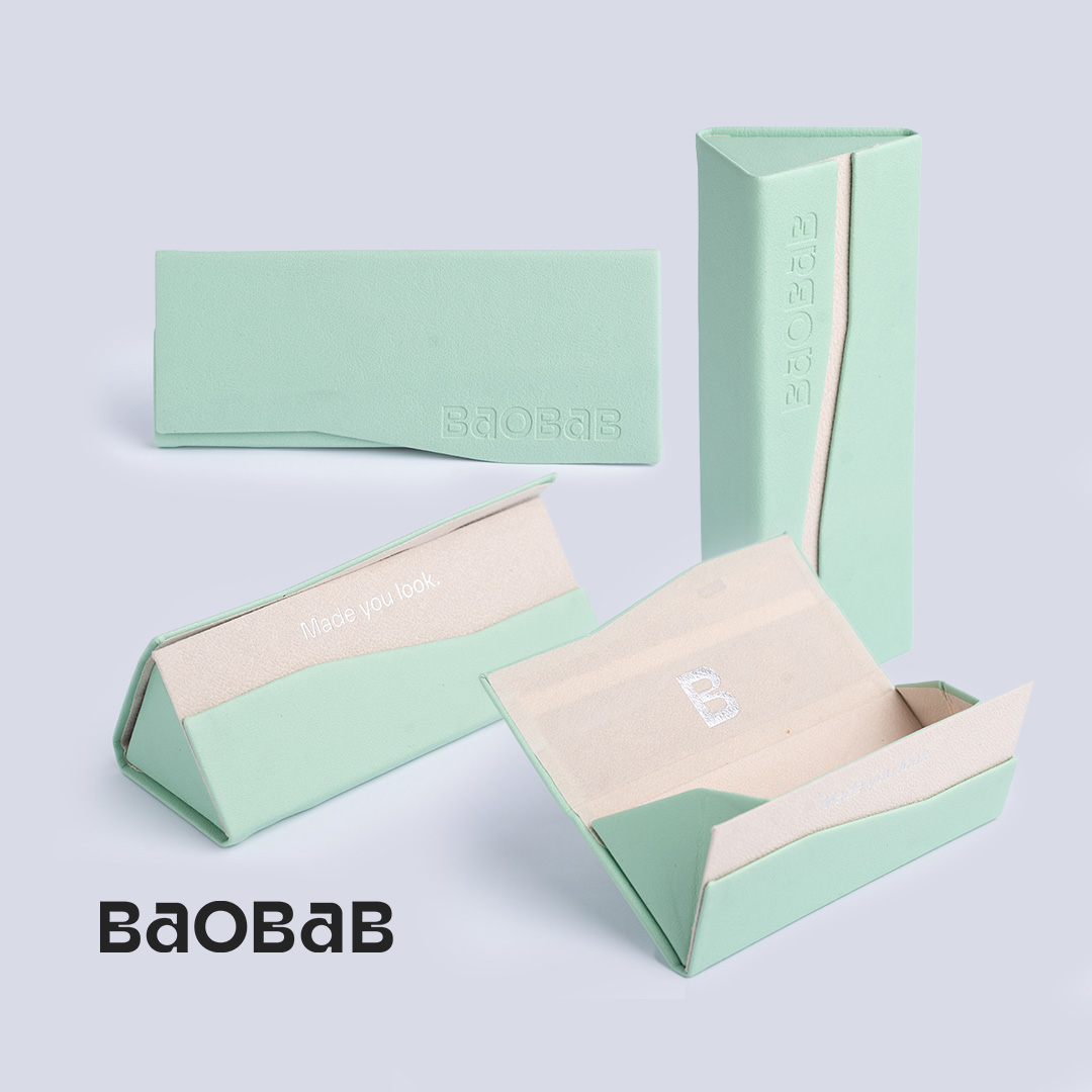 Baobab Eyewear | Tri-Fold Eye Folder Case | Foldable Eyeglasses ...