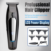 Cordless Hair Clipper Kit for Professional Pet Grooming