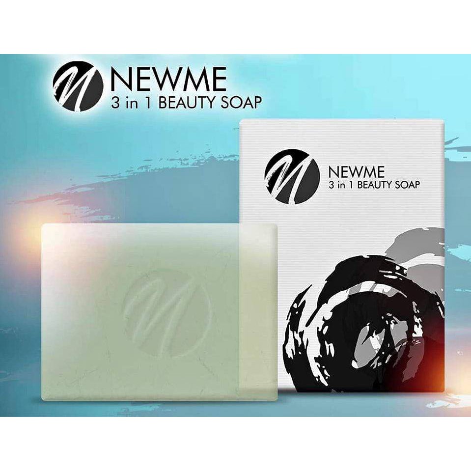 Newme 3in1 Beauty Soap Benefits Nourishes The Skin Gives A Powerful Mositurizing And Lightening Effect Gives Antioxidants To The Skin Helps In Removing Makeups Fights Bacteria Cleans Skin Efficiently Creates More Foam
