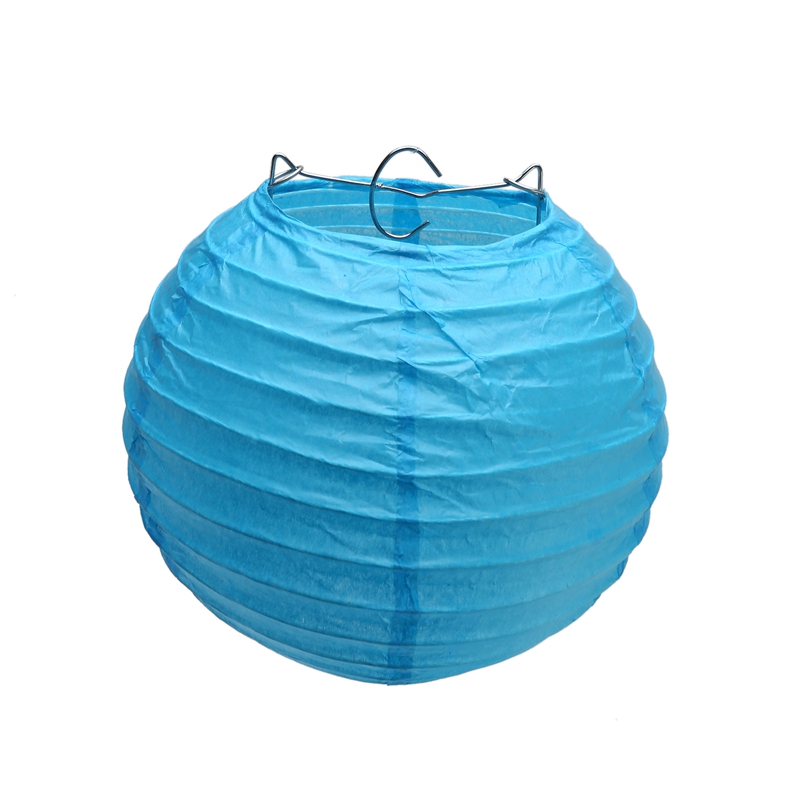 18Pcs Royal Blue Paper Lantern Set,Reusable Hanging Decorative Japanese