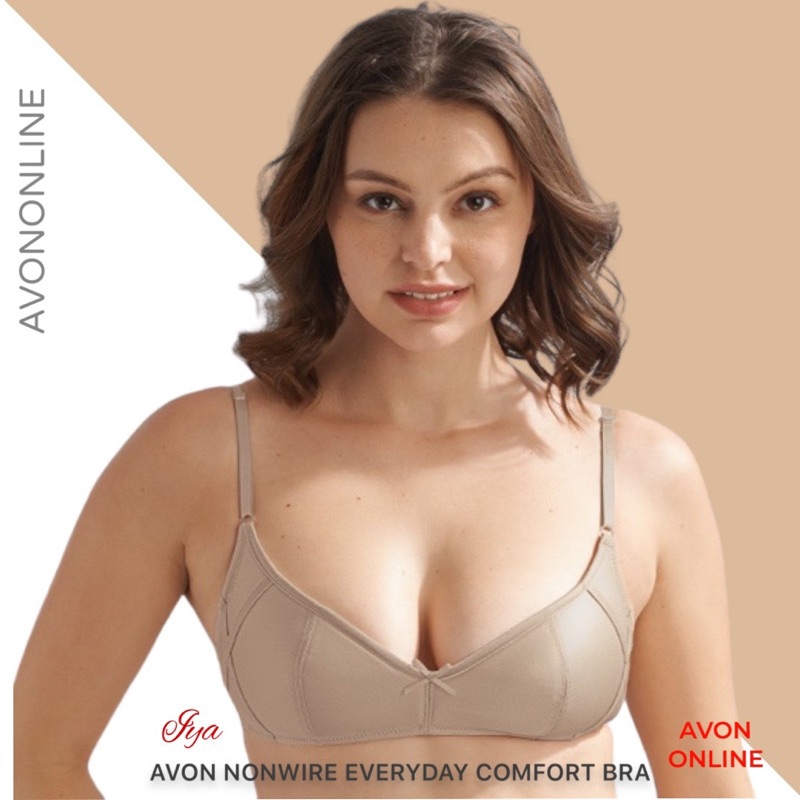 Avon Comfort Iya Bra (Size: 34A) Nonwire Underwear / Brassiere