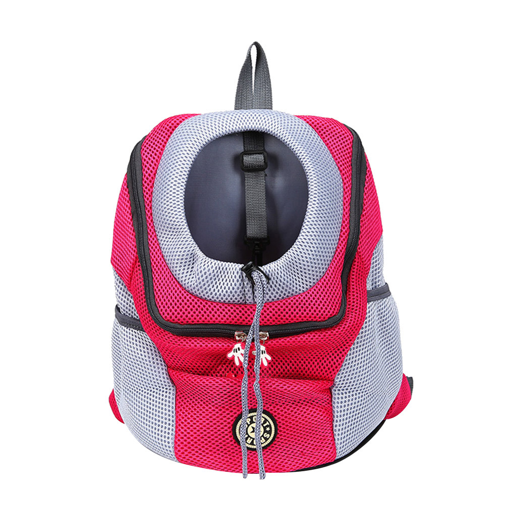 Outdoor Travel Dog Puppy Breathable Head Out Chest Front Carrier Bag Backpack