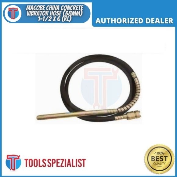 MACOBE CHINA CONCRETE VIBRATOR HOSE (38MM) 11/2 X 6 (RL) Lazada PH
