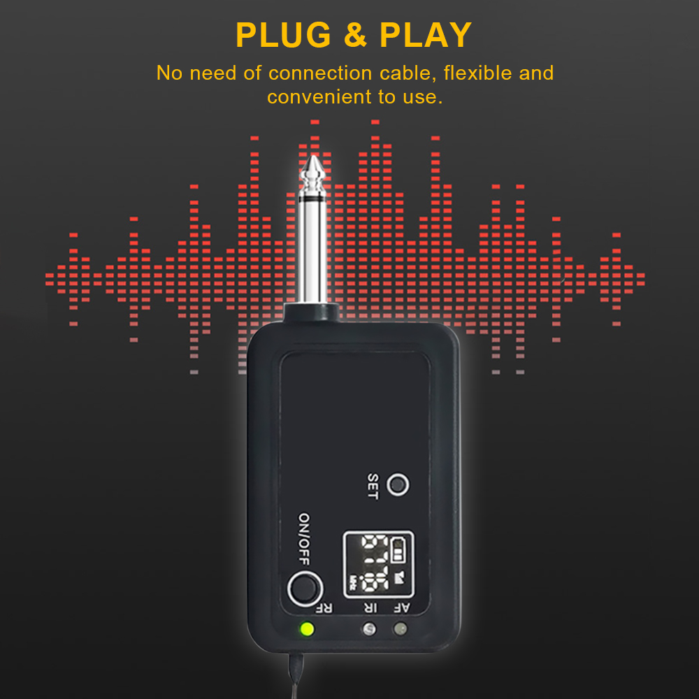 Wireless Instruments UHF Wireless Instruments Microphone Saxophone Microphone Transmitter ...