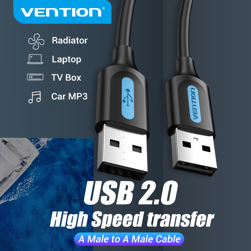 Vention USB Cable USB to USB Connector USB Extension Cable Male to Male