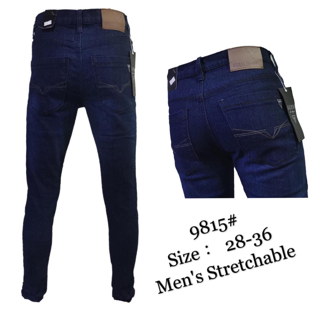 GUESS BASIC PANTS STRETCHABLE JEANS FOR 