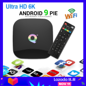 Q PLUS 6K/4K Android 9.0 Smart TV Box