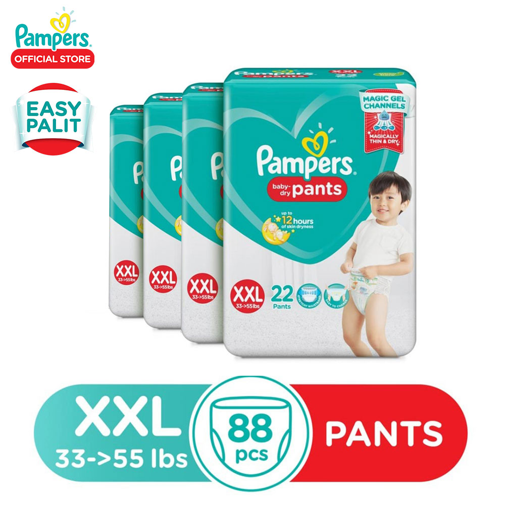 pampers xxl size diapers pants