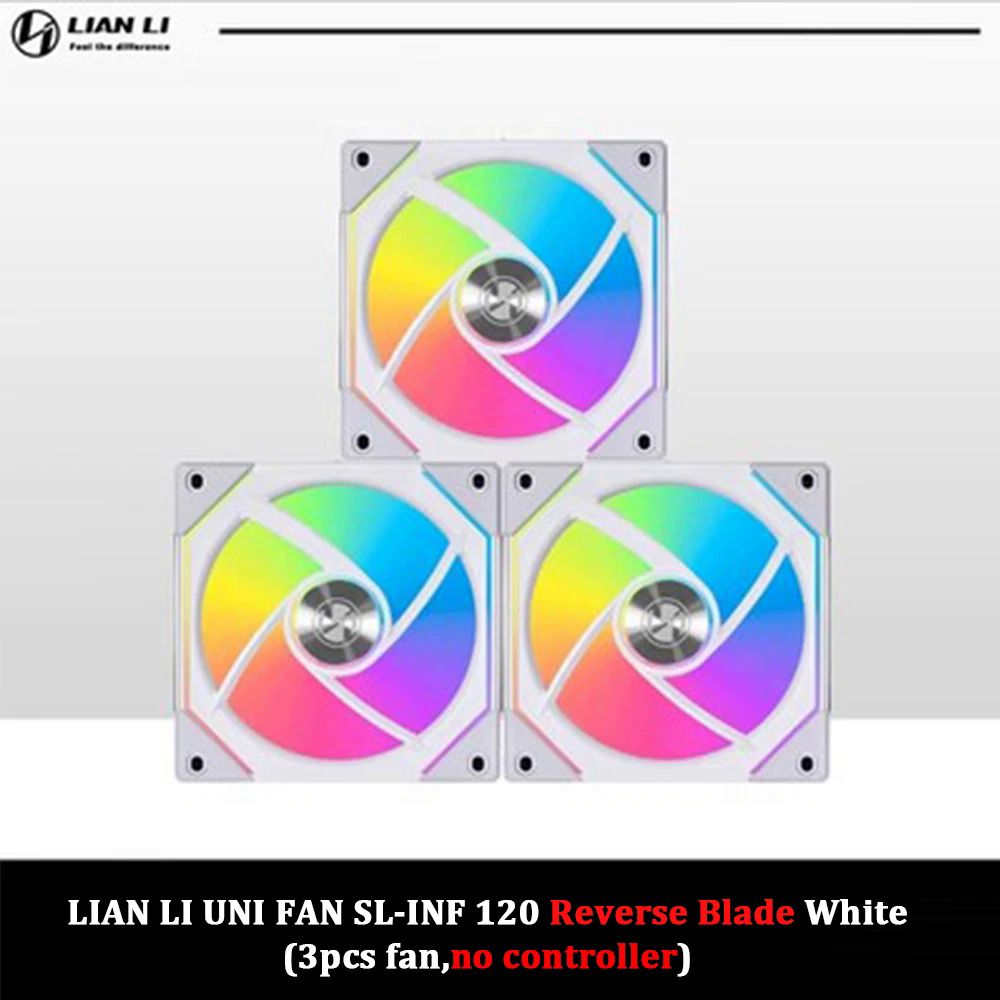LIAN LI UNI FAN SL-INF120 Infinity Mirror LED ARGB Gen. 3Th Fan Reverse ...