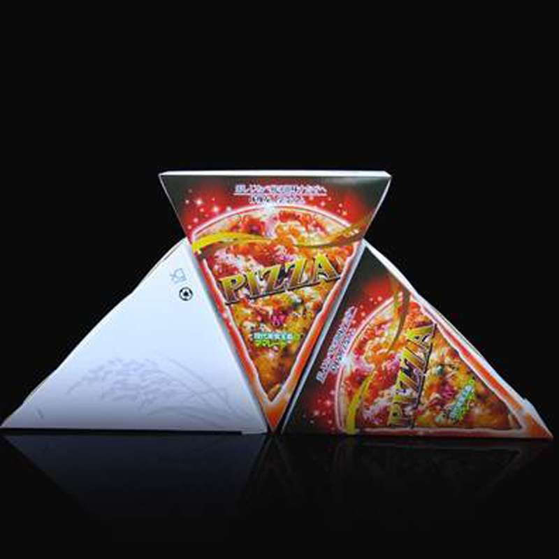 Triangle pizza box packing box pizza box pizza box color triangle pizza