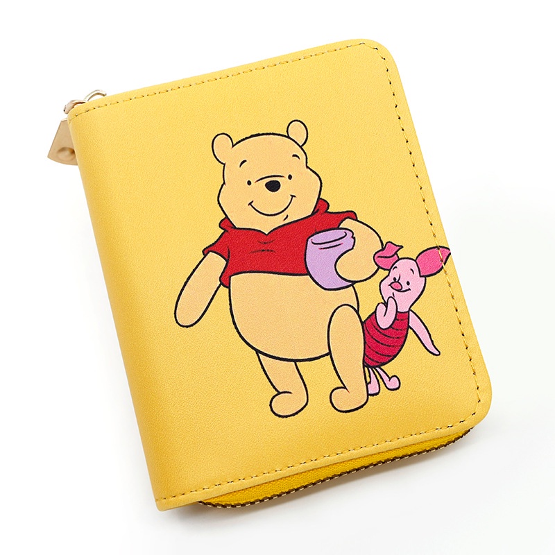 Jason Winnie the Pooh coin purse Mini cartoon wallet student card bag ...