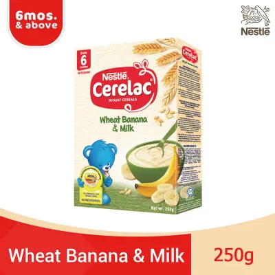 CERELAC Wheat Banana and Milk Infant Cereal 250g