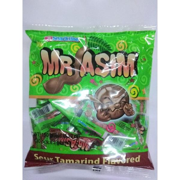 Mr. Asim Sour Tamarind Chewy Candy 5g x 30pcs Candy christmas candy ...