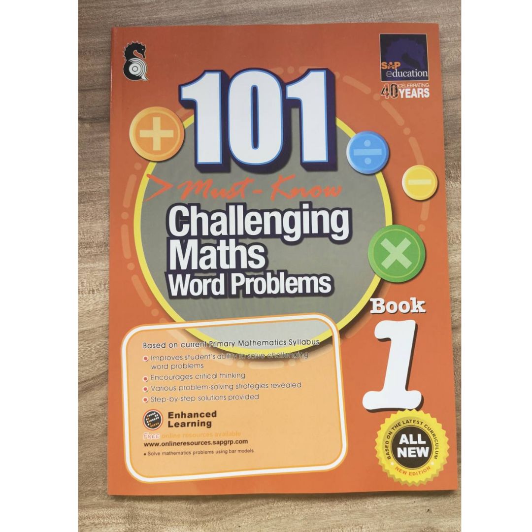 101 Must-know Challenging Maths Word Problem (Grade 1) | Lazada PH