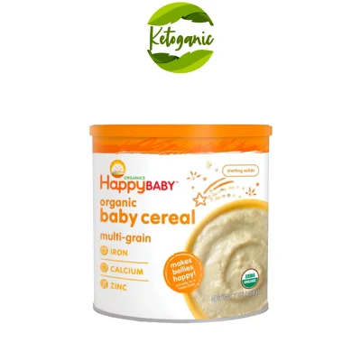Happy Baby Organic Multigrain Baby Cereal 198g