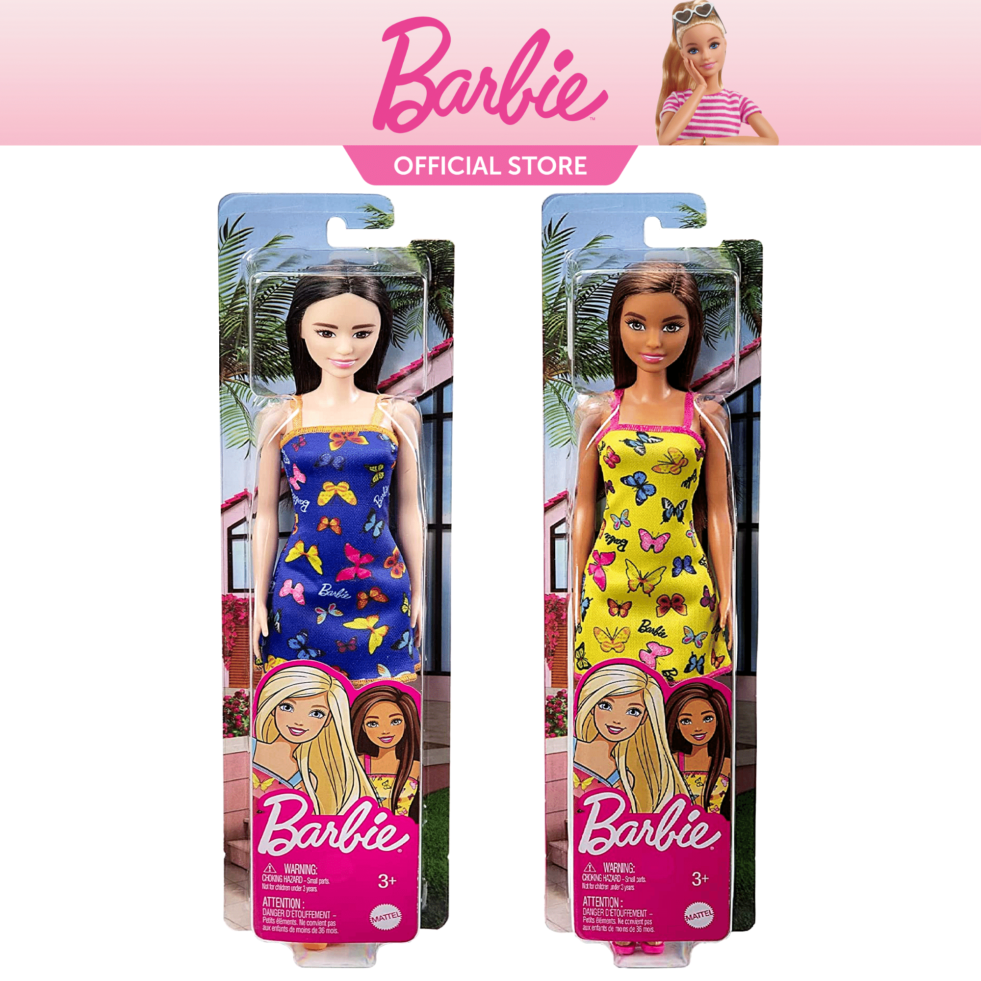 Barbie Basic Doll T Bundle Set Barbie Dolls On Sale Get 2pcs