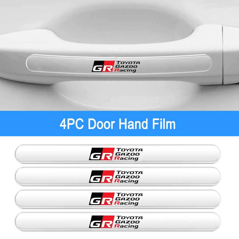 GTIOATO For Toyota GR Car Door Handle Protector Anti Collision