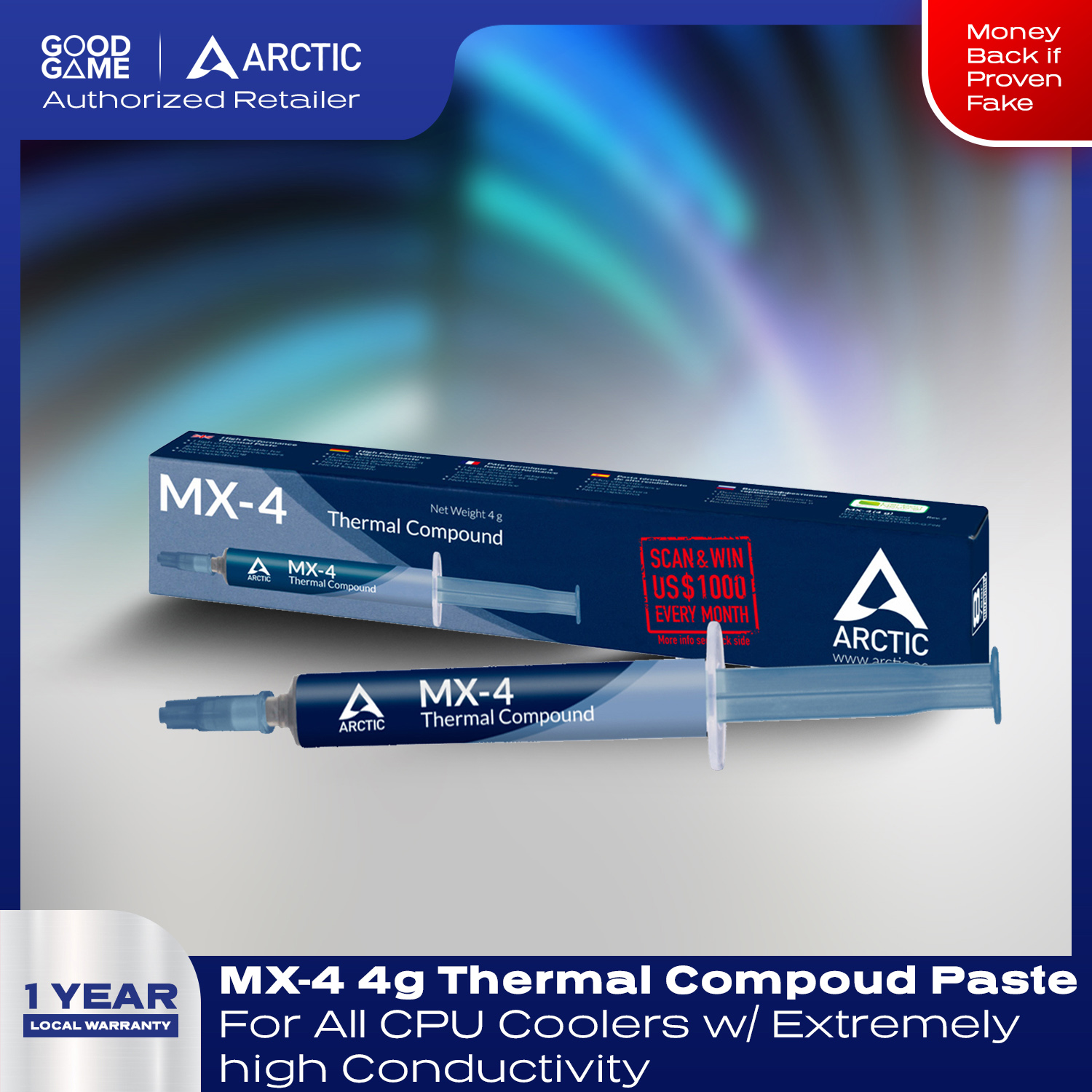 Arctic MX-4 (4g) - Thermal Paste