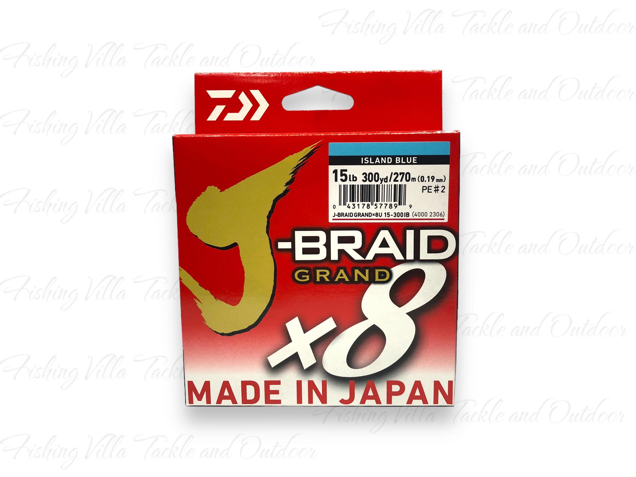 Daiwa J-Braid X8 Grand 300yd