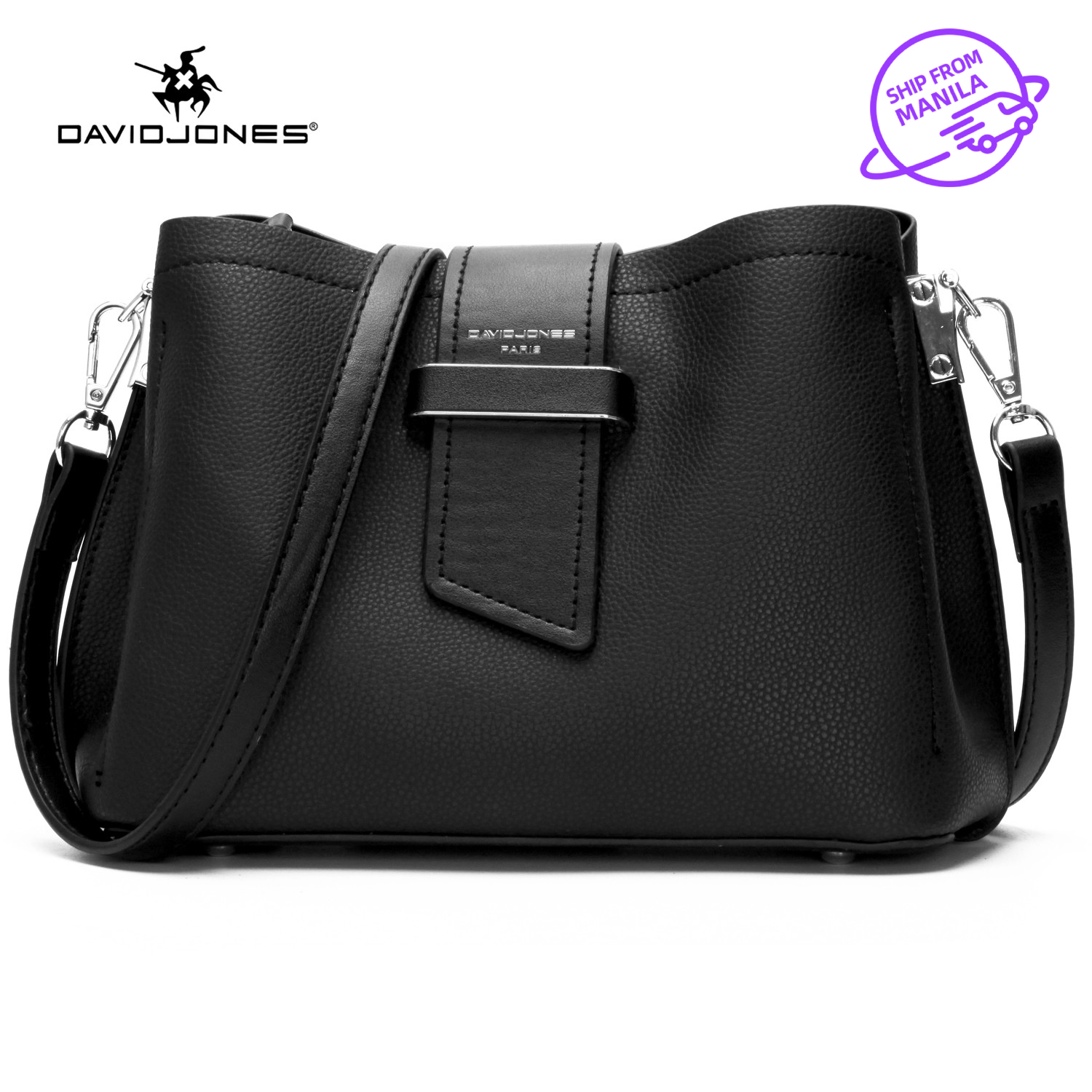 David Jones Paris sling bag for women leather shoulder bag ladies handbag  crossbody bag 2023 FBL