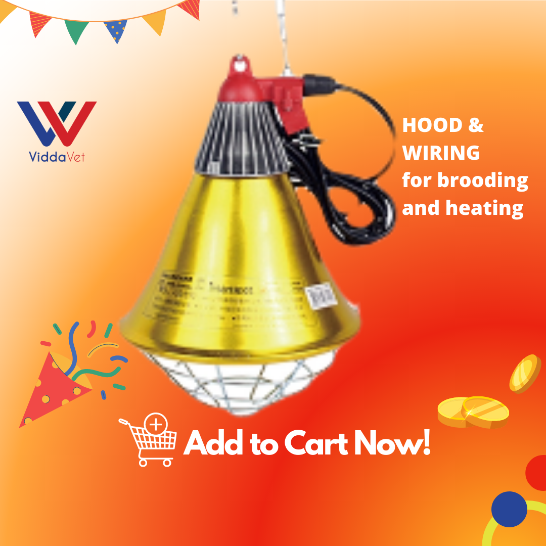 Viddavet Hood and Wiring with Switch and control for light/Hood and