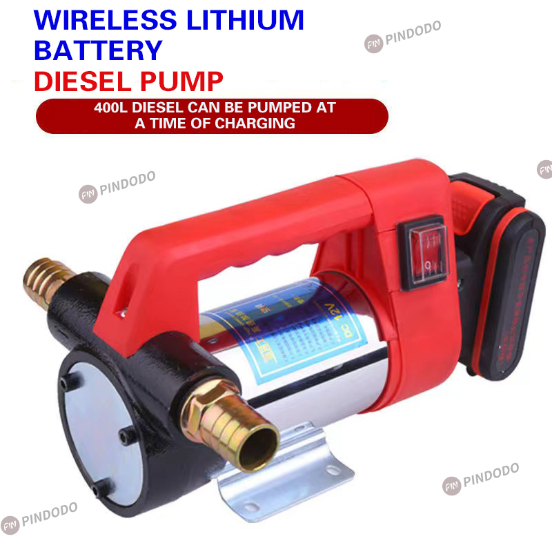 Electric Portable Fuel Oil Transfer Pump Self Priming Diesel Kerosene