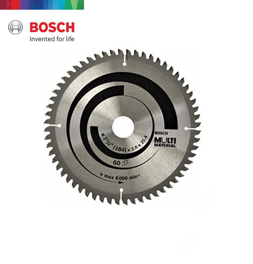 Bosch Circular Saw blade 7 1/4 x 60T Multi Material Lazada PH