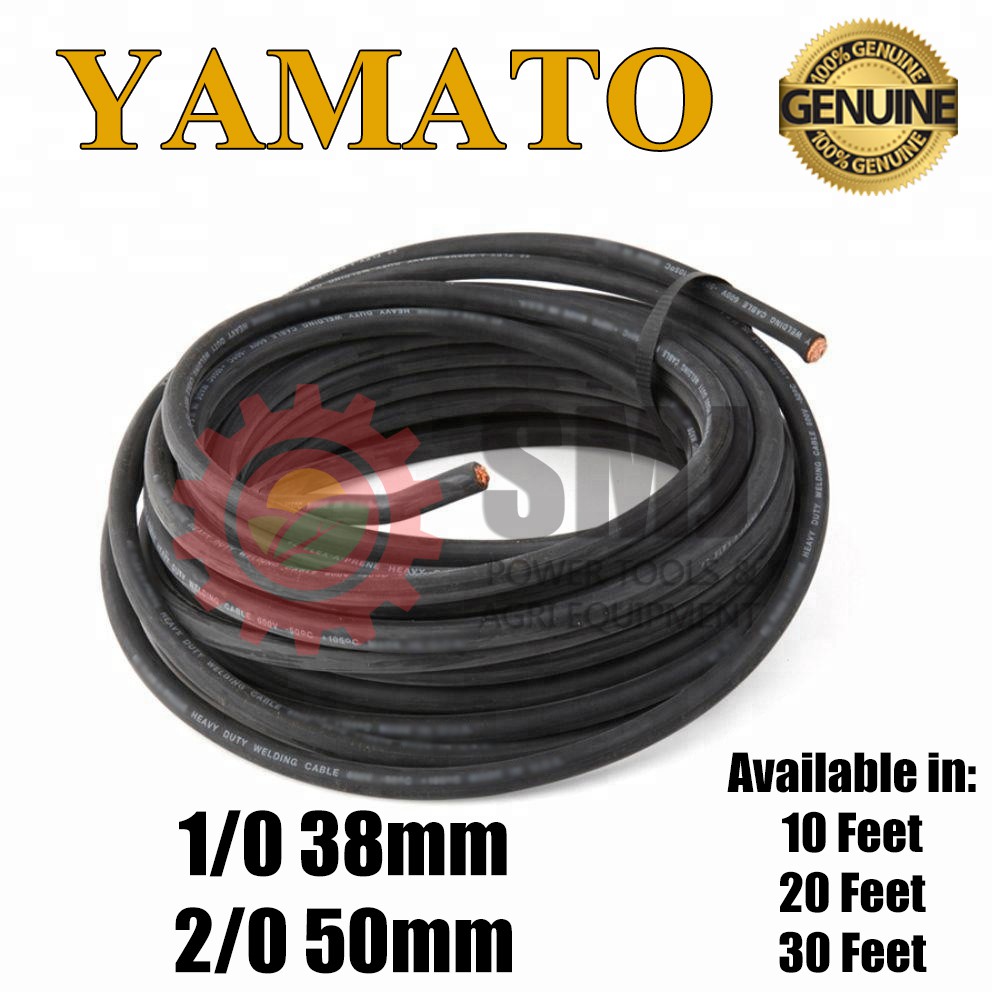 YAMATO Japan Welding Cable 1/0 2/0 38mm 50mm Lazada PH