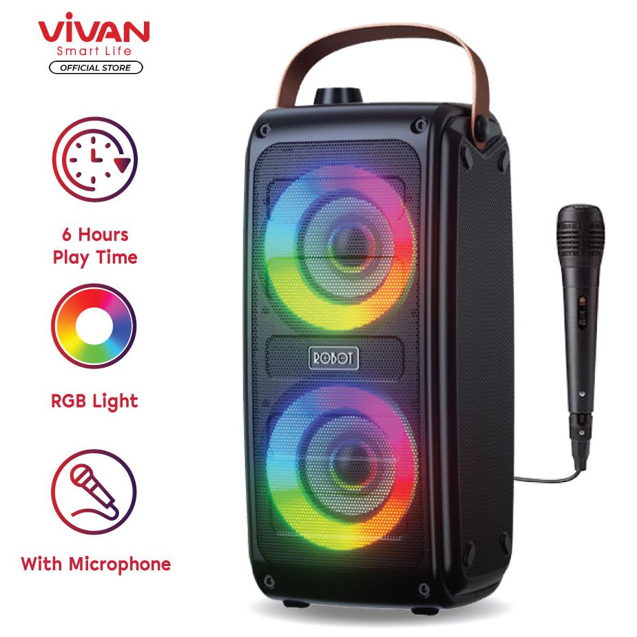 Speaker Bluetooth 5.0 Mini Portable Wireless Bluetooth Karaoke Speaker